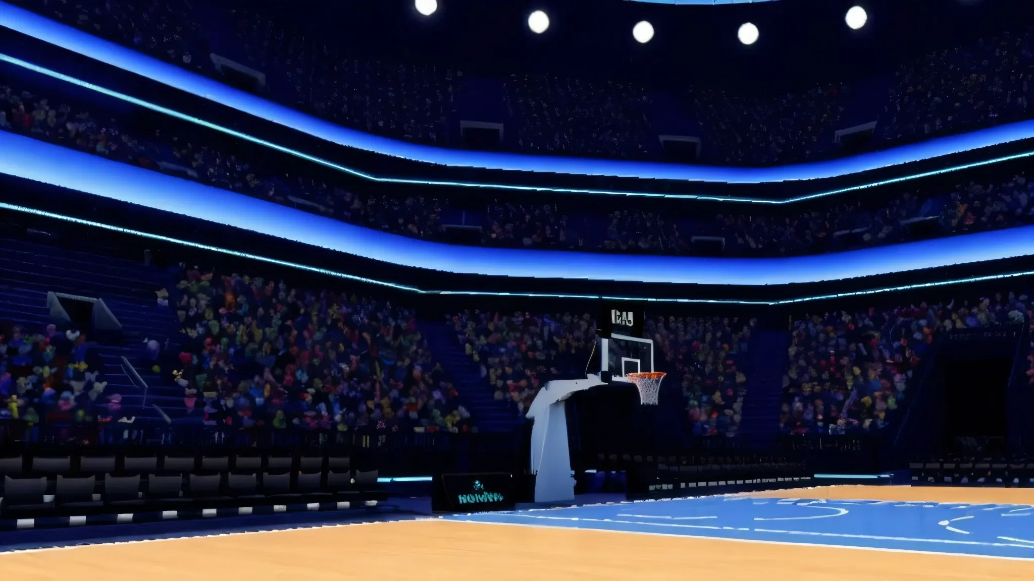 Basketball Zero Arena Background